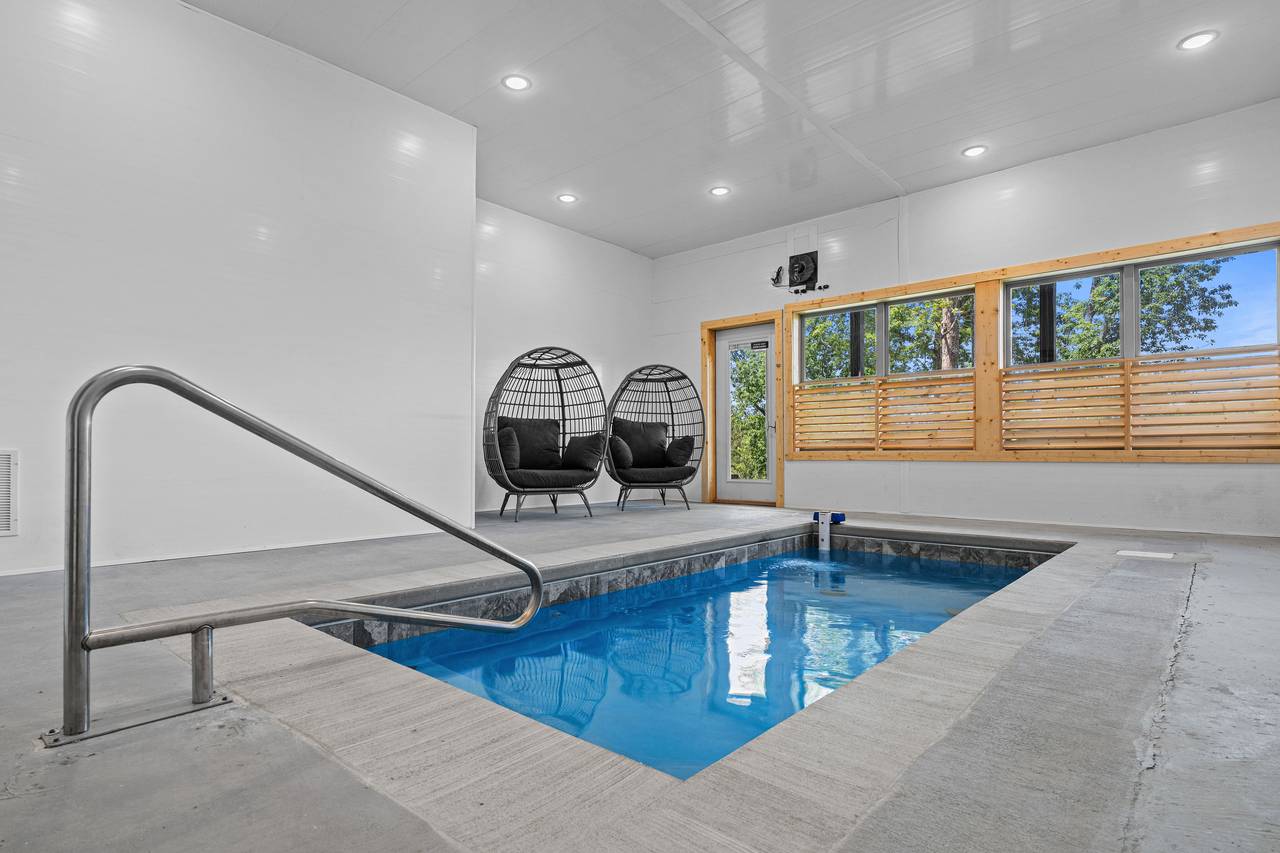 Private Indoor Heated Pool – Swim Year-Round Private Indoor Heated Pool – Swim Year-Round