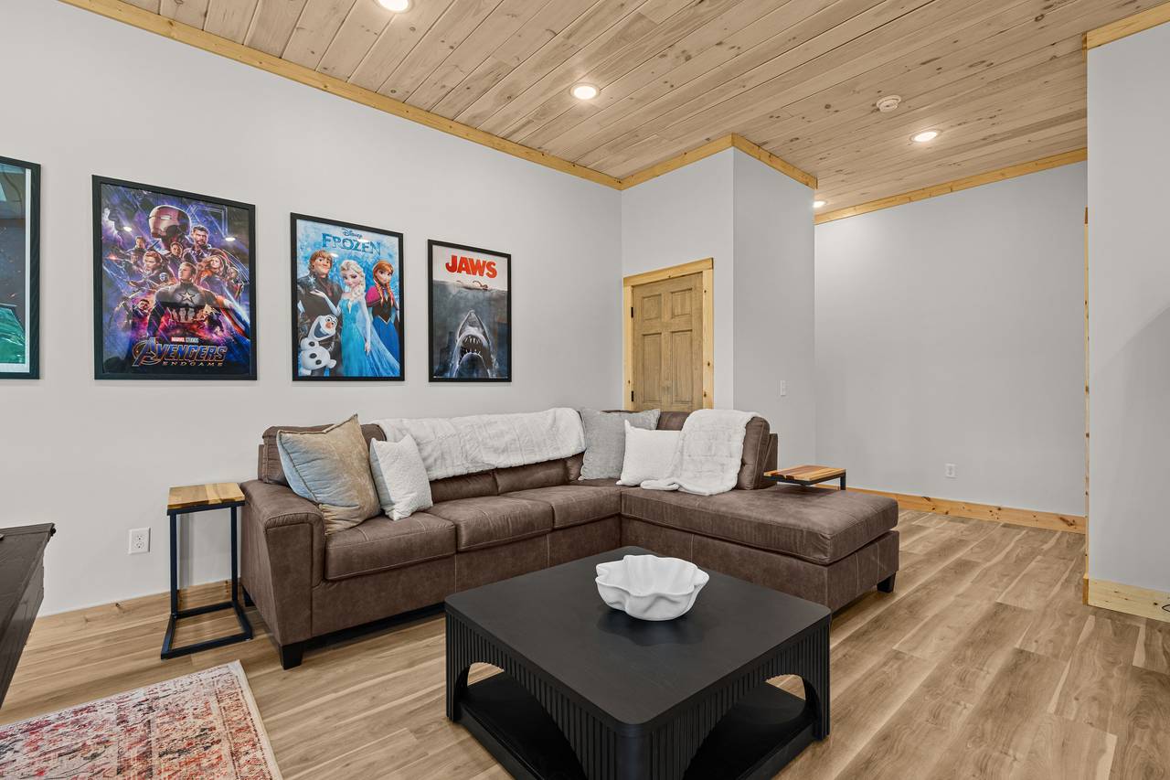Game Room Seating Area & Queen Sleeper Sofa Game Room Seating Area & Queen Sleeper Sofa