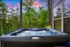 Relaxing Outdoor Hot Tub With Fresh Mountain Air Relaxing Outdoor Hot Tub With Fresh Mountain Air
