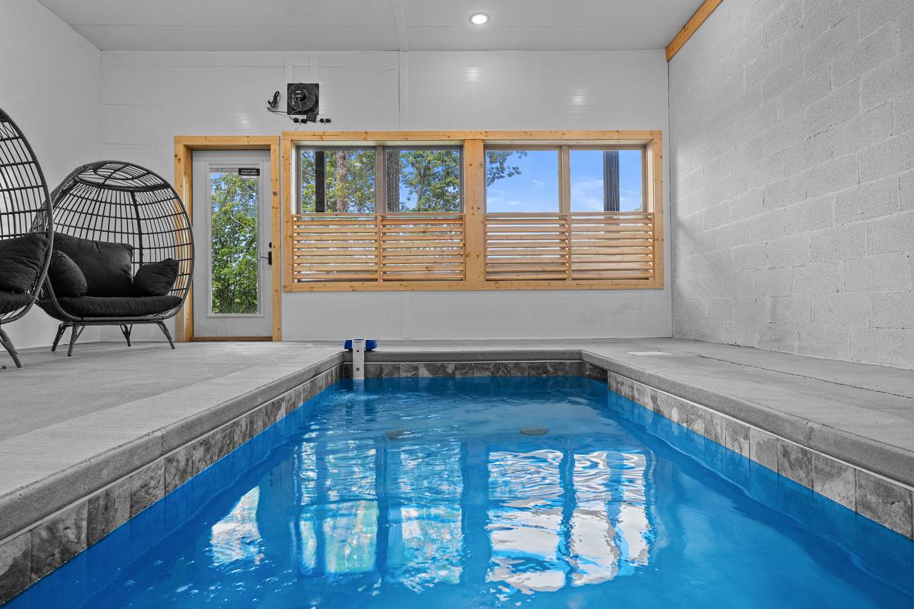 Private Indoor Heated Pool – Swim Year-Round Private Indoor Heated Pool – Swim Year-Round