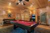 Game room with pool table, arcade games & foosball Game room with pool table, arcade games & foosball