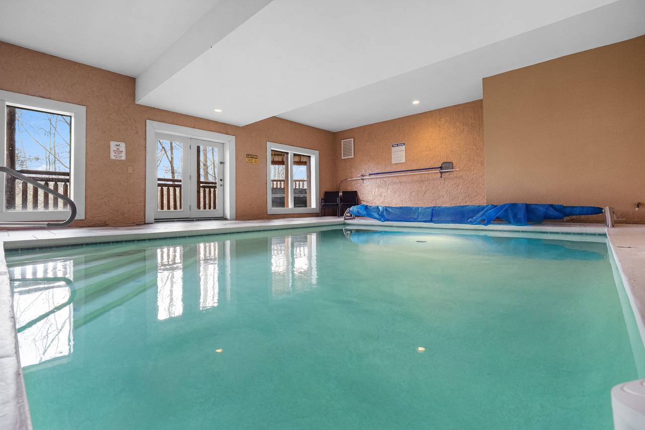 Splash in a private indoor heated pool! Splash in a private indoor heated pool!