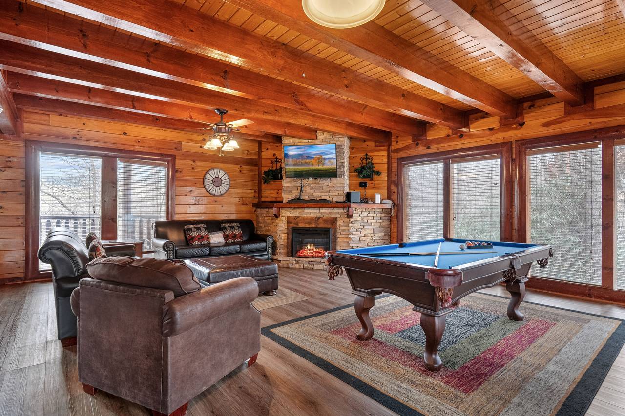 Enjoy a game of billiards Enjoy a game of billiards