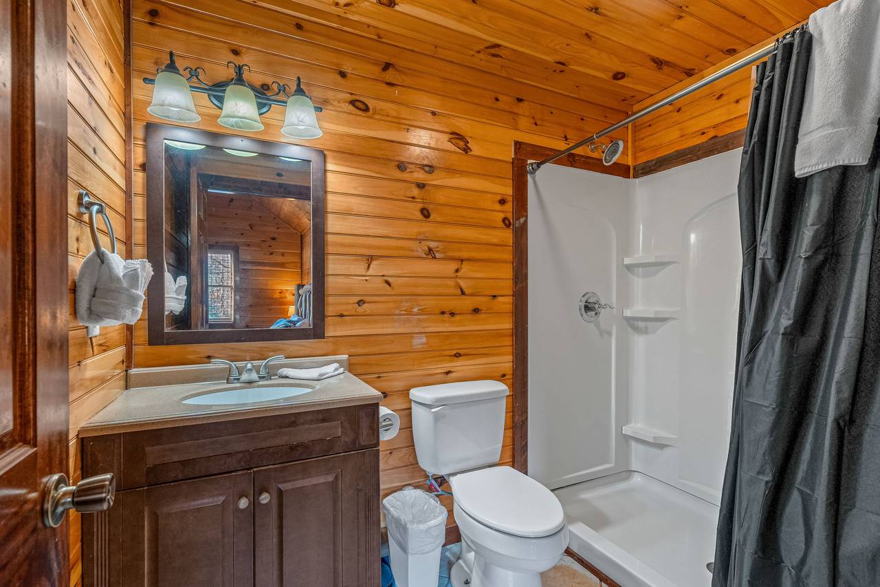 <span class="name">Bath 5; Queen bedroom bathroom with standing shower</span> <span class="name">Bath 5; Queen bedroom bathroom with standing shower</span>