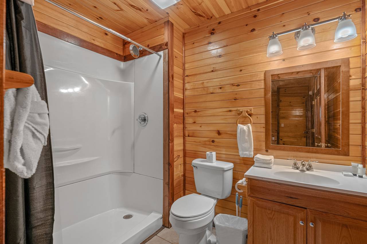 <span class="name">Bath 4; bunk bedroom bathroom with standing shower</span> <span class="name">Bath 4; bunk bedroom bathroom with standing shower</span>