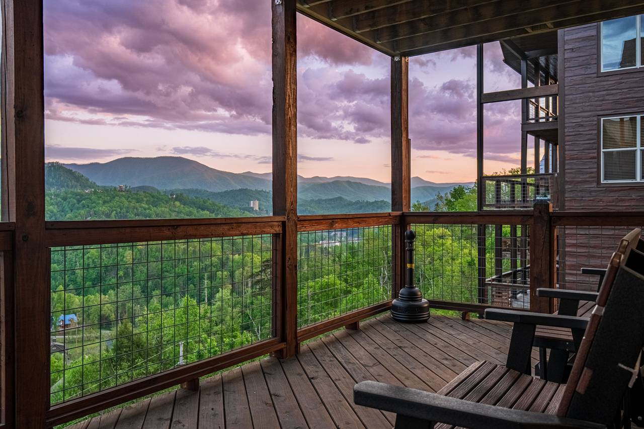 Sit back on the deck and breathe in the fresh air! Sit back on the deck and breathe in the fresh air!