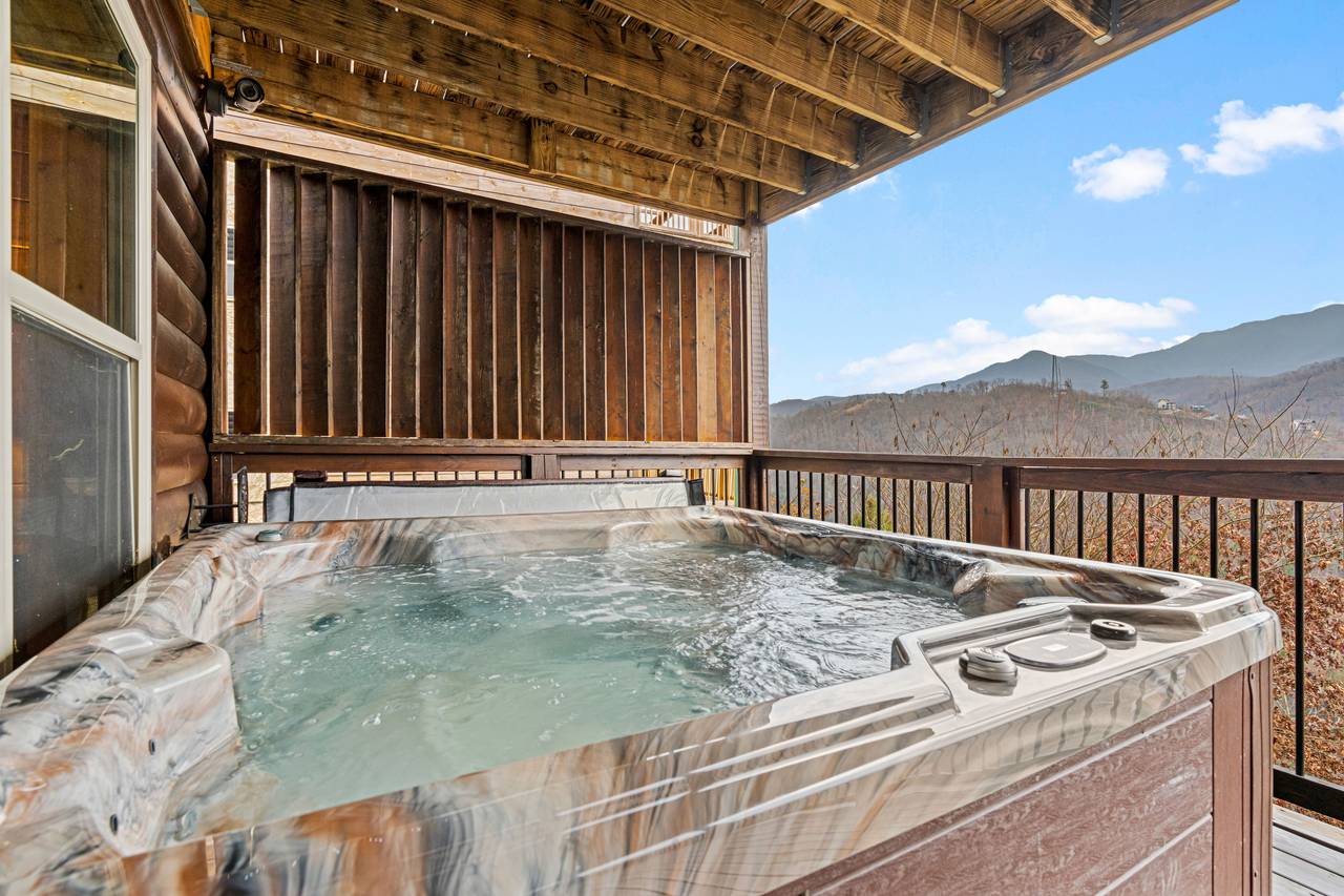 <span class="name">Relaxing Hot Tub Under The Smoky Mountain Sky</span> <span class="name">Relaxing Hot Tub Under The Smoky Mountain Sky</span>