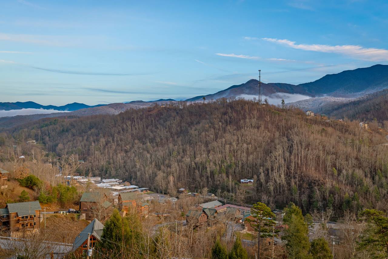 <span class="name">Panoramic Smoky Mountain Views From The Cabin</span> <span class="name">Panoramic Smoky Mountain Views From The Cabin</span>