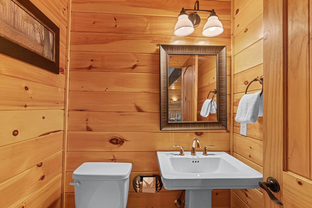 <span class="name">Convenient Half Bathroom Near Kitchen</span> <span class="name">Convenient Half Bathroom Near Kitchen</span>