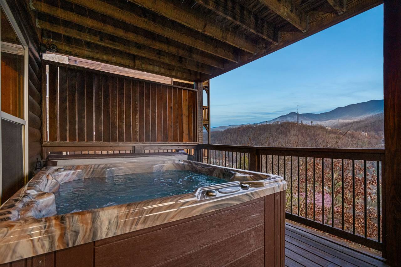<span class="name">Relaxing Hot Tub Under The Smoky Mountain Sky</span> <span class="name">Relaxing Hot Tub Under The Smoky Mountain Sky</span>