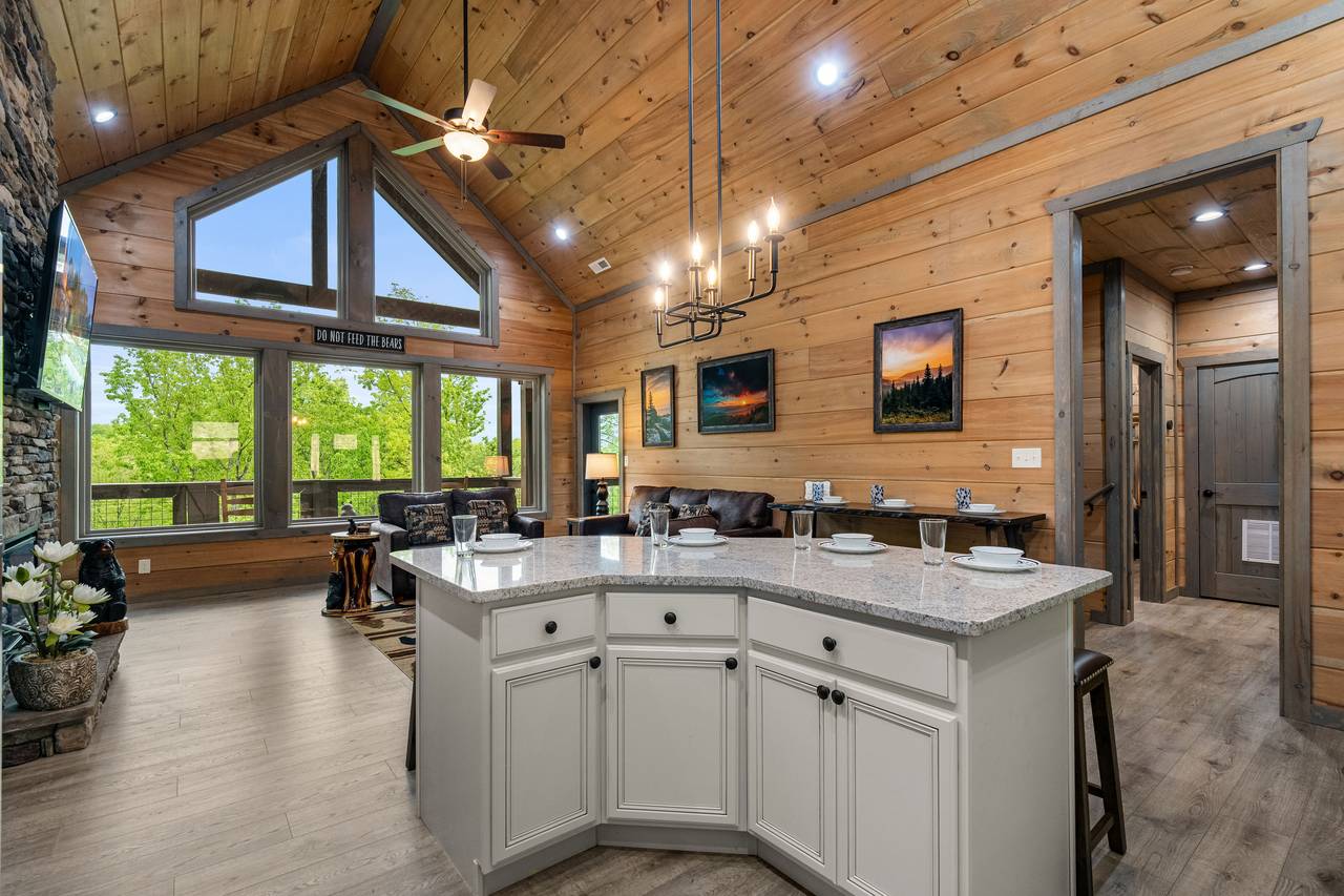 Serve, snack, or sit—this spacious island does it all! Serve, snack, or sit—this spacious island does it all!