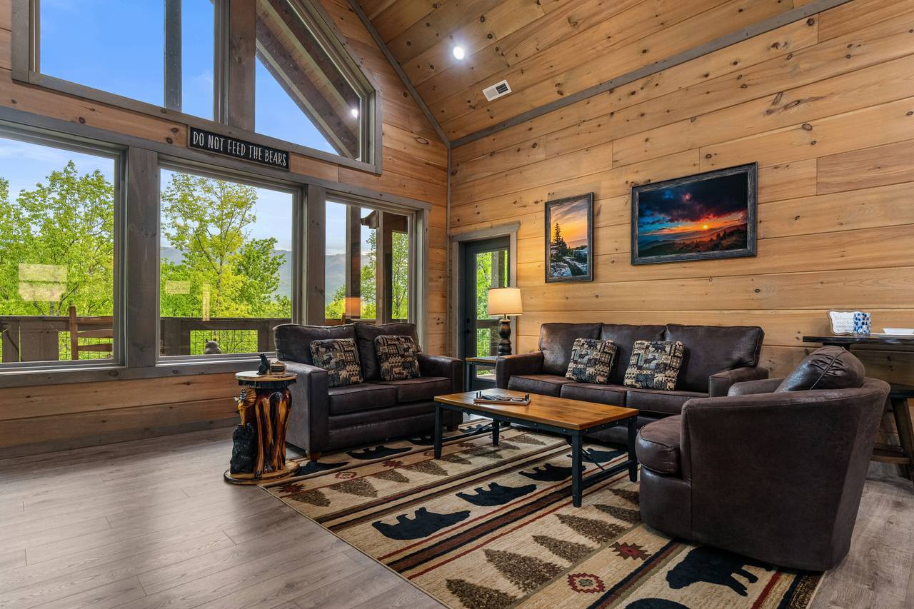 Cozy up by the fire, catch a movie, or drift off on the sleeper Cozy up by the fire, catch a movie, or drift off on the sleeper