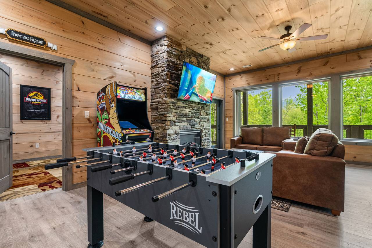 Foosball and classic arcade games for nonstop family fun! Foosball and classic arcade games for nonstop family fun!
