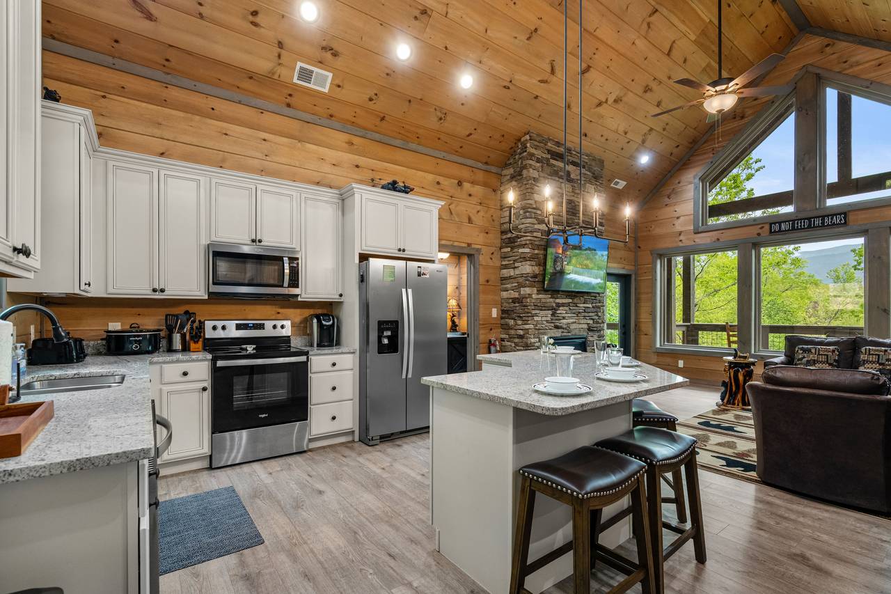 Cook up your favorites in the fully equipped kitchen! Cook up your favorites in the fully equipped kitchen!
