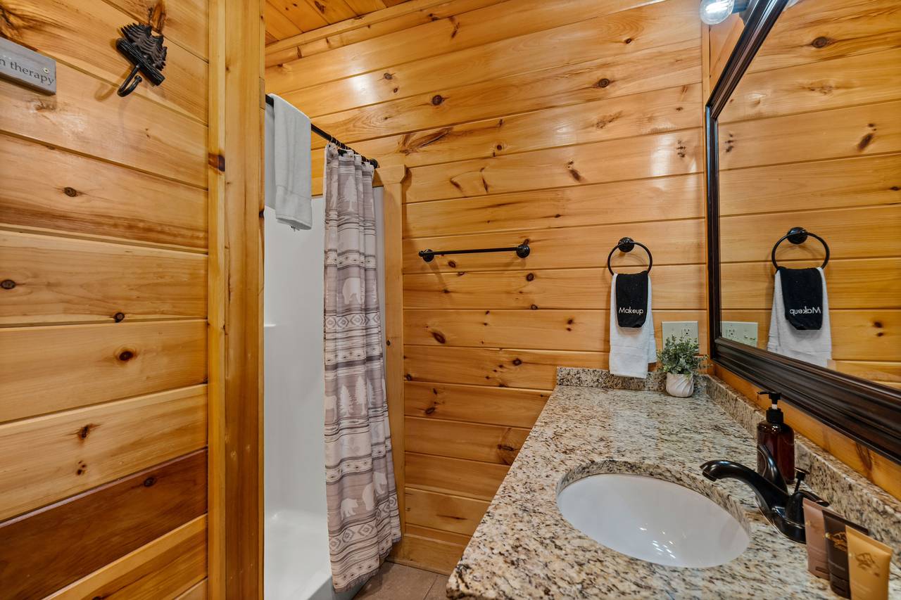 Ensuite bathroom with walk-in shower Ensuite bathroom with walk-in shower