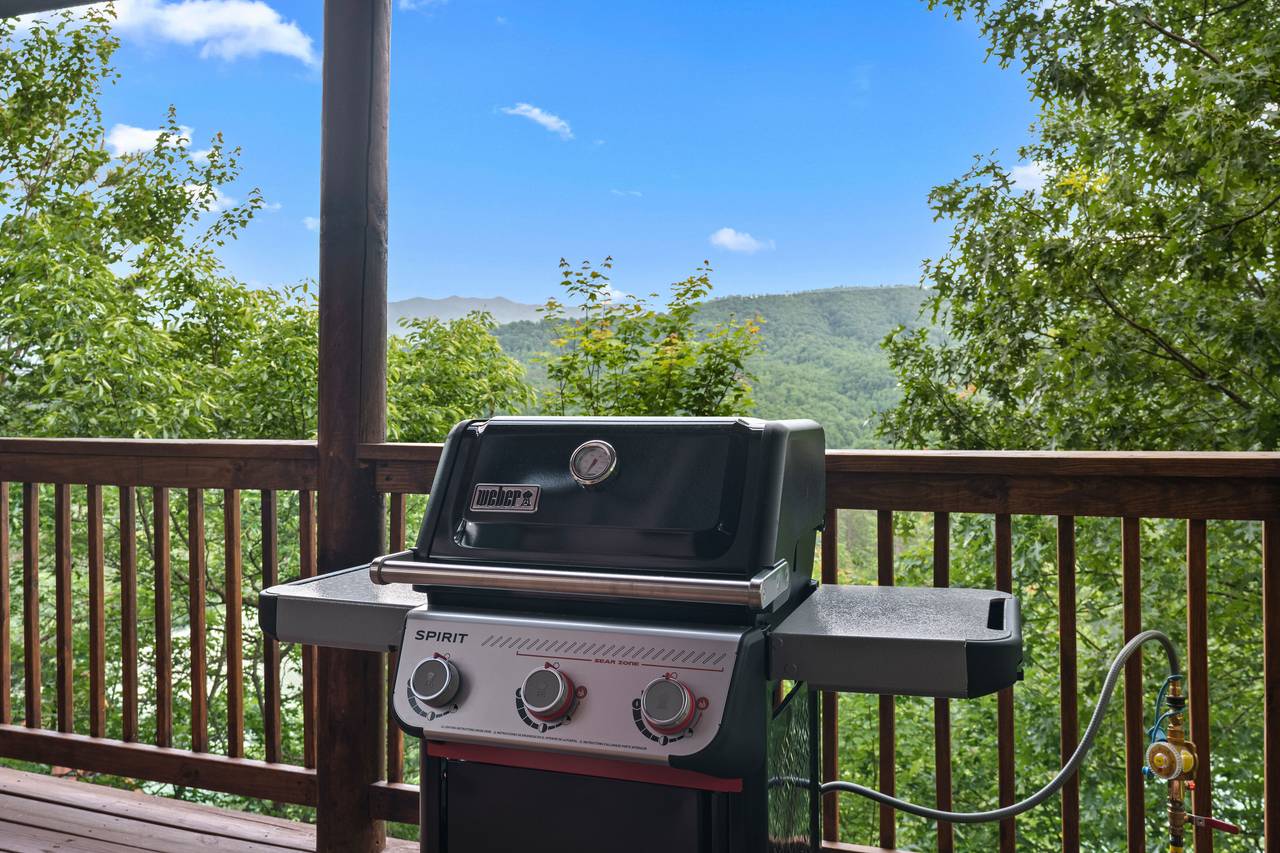Gas grill for outdoor cooking and enjoying meals in the fresh ai Gas grill for outdoor cooking and enjoying meals in the fresh ai