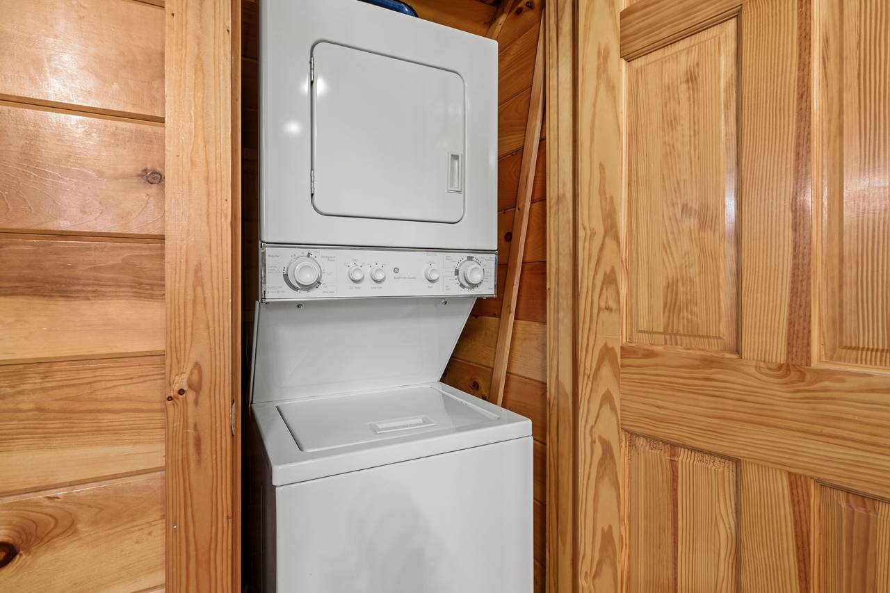 Stackable washer & dryer for added convenience during your stay. Stackable washer & dryer for added convenience during your stay.