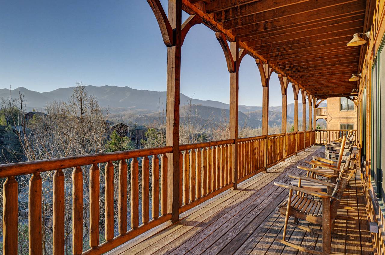 <span class="name">Brand new deck furniture and beautiful Smoky Mountain views!</span> <span class="name">Brand new deck furniture and beautiful Smoky Mountain views!</span>