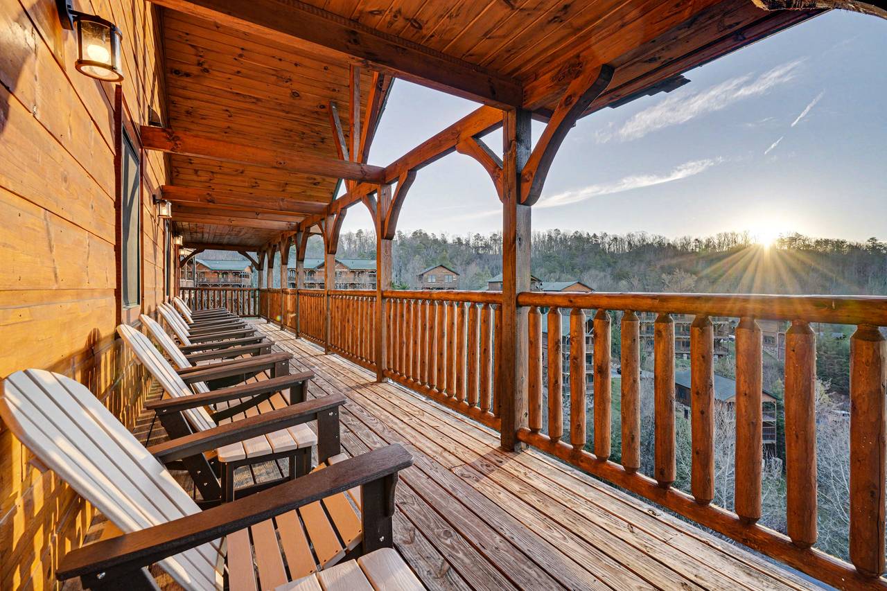 <span class="name">Brand new deck furniture and beautiful Smoky Mountain views!</span> <span class="name">Brand new deck furniture and beautiful Smoky Mountain views!</span>