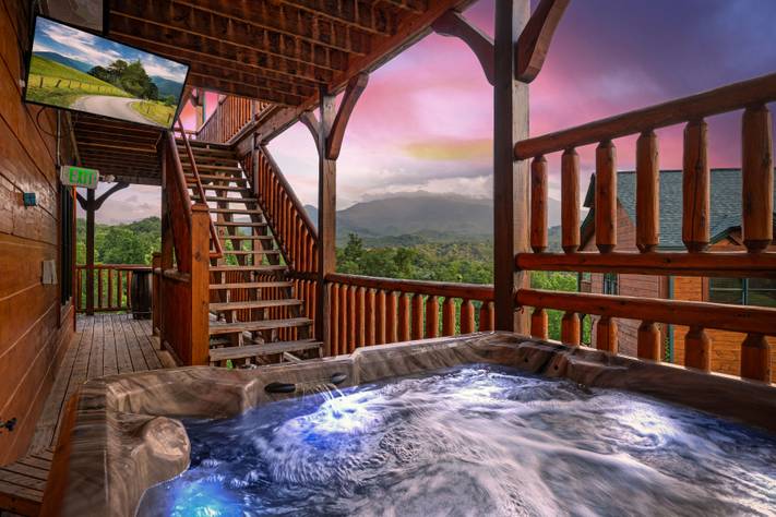 <span class="name">Two hot tubs for the ultimate mountain relaxation</span> <span class="name">Two hot tubs for the ultimate mountain relaxation</span>