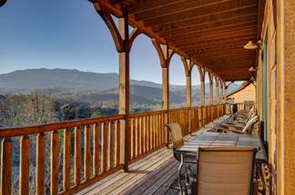 <span class="name">Brand new deck furniture and beautiful Smoky Mountain views!</span> <span class="name">Brand new deck furniture and beautiful Smoky Mountain views!</span>