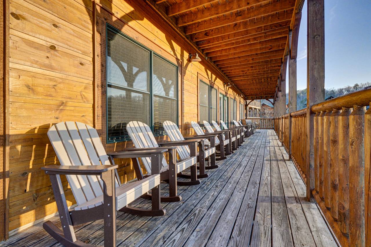 <span class="name">Brand new deck furniture and beautiful Smoky Mountain views!</span> <span class="name">Brand new deck furniture and beautiful Smoky Mountain views!</span>