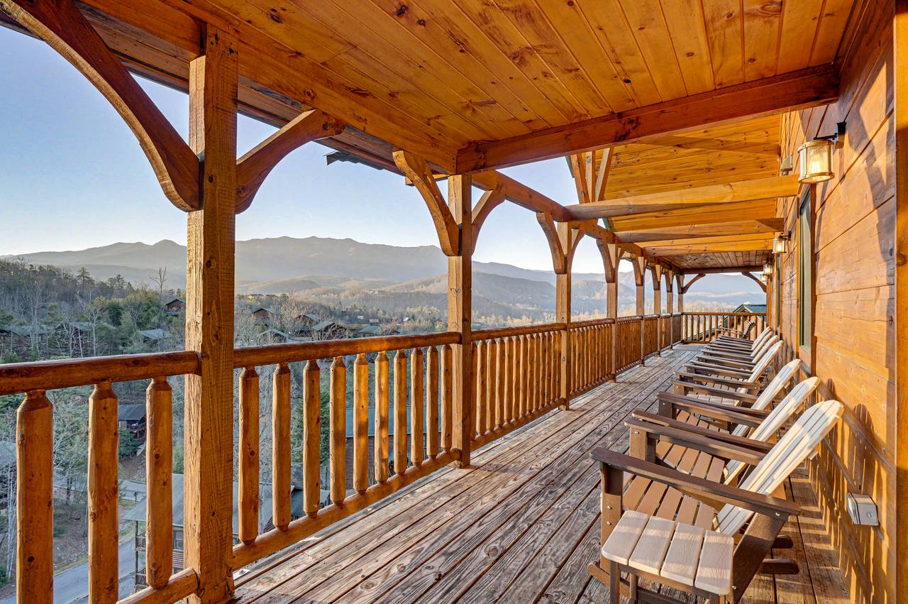 <span class="name">Brand new deck furniture and beautiful Smoky Mountain views!</span> <span class="name">Brand new deck furniture and beautiful Smoky Mountain views!</span>