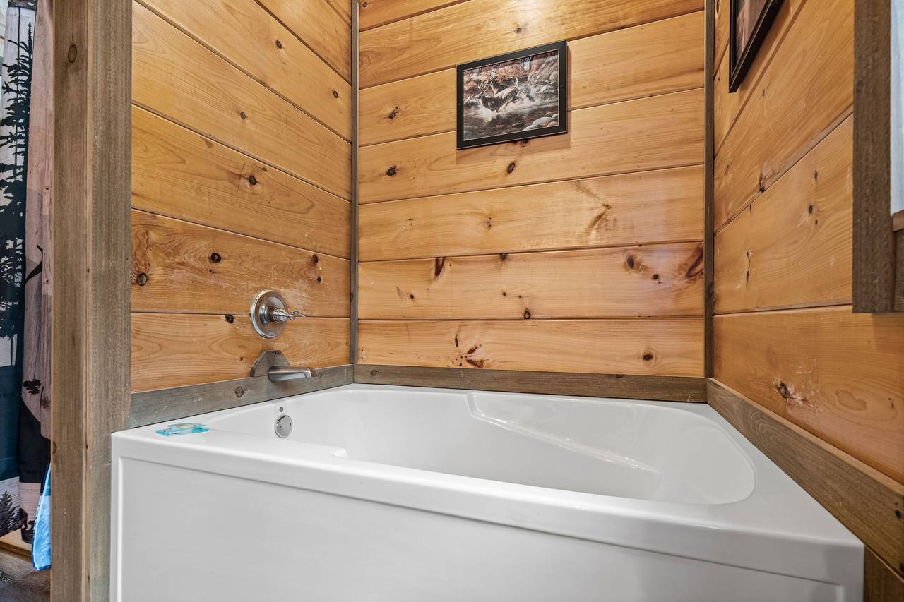 <span class="name">Entry-Level Ensuite bath with jacuzzi tub & walk-in shower</span> <span class="name">Entry-Level Ensuite bath with jacuzzi tub & walk-in shower</span>