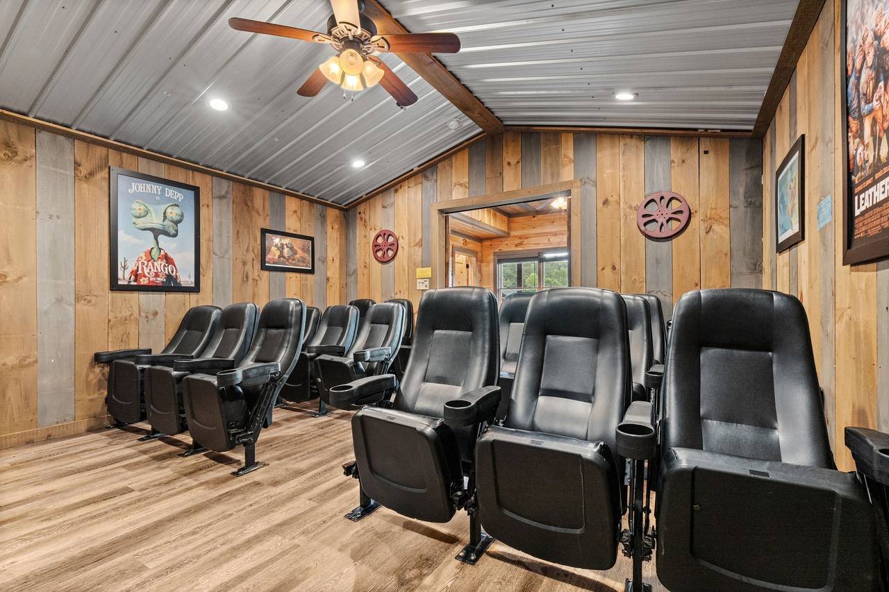 <span class="name">Private theater with real cinema seating & Blu-ray player</span> <span class="name">Private theater with real cinema seating & Blu-ray player</span>