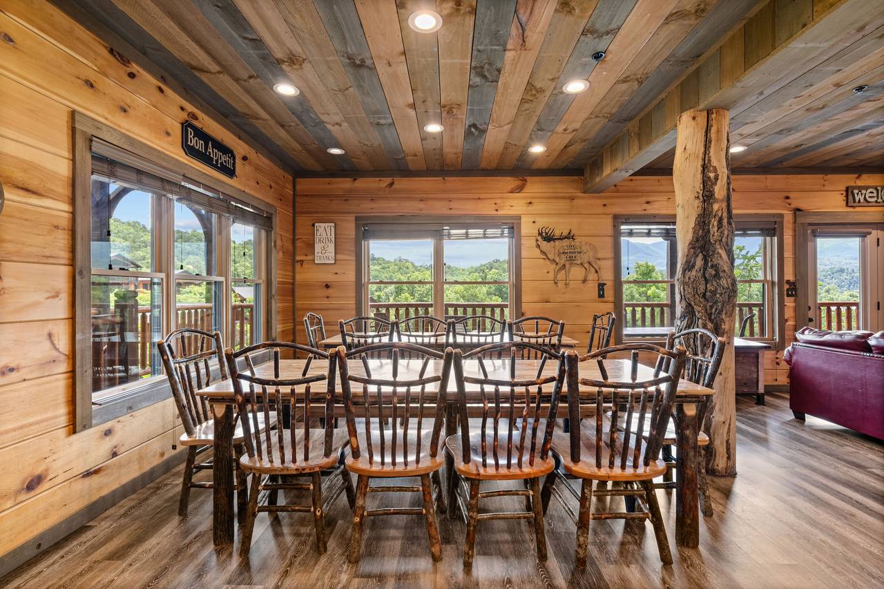 <span class="name">Large dining table perfect for group meals</span> <span class="name">Large dining table perfect for group meals</span>