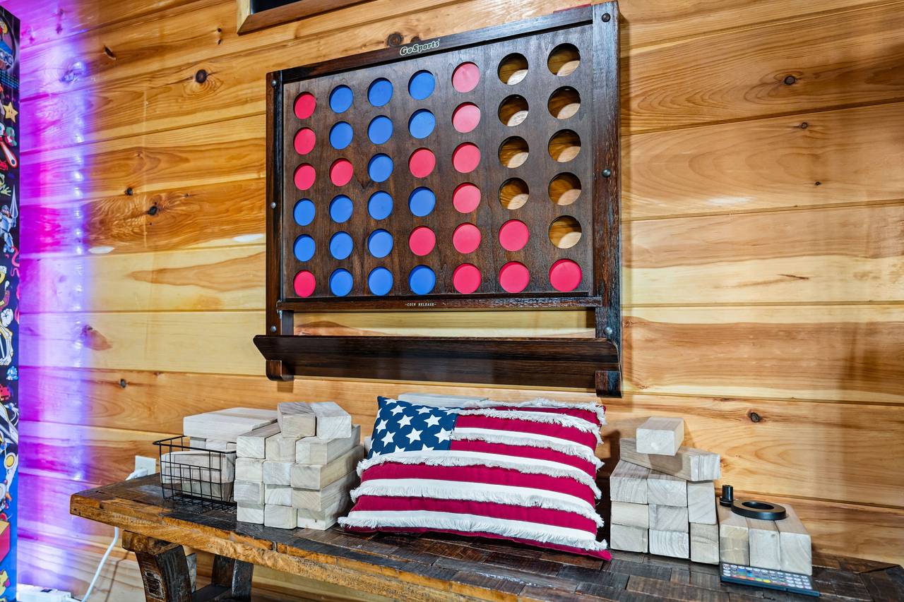 Connect Four and Jenga Connect Four and Jenga