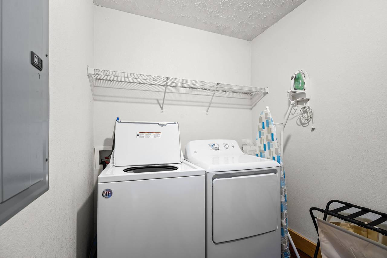 Laundry Room with full size washer and dryer Laundry Room with full size washer and dryer