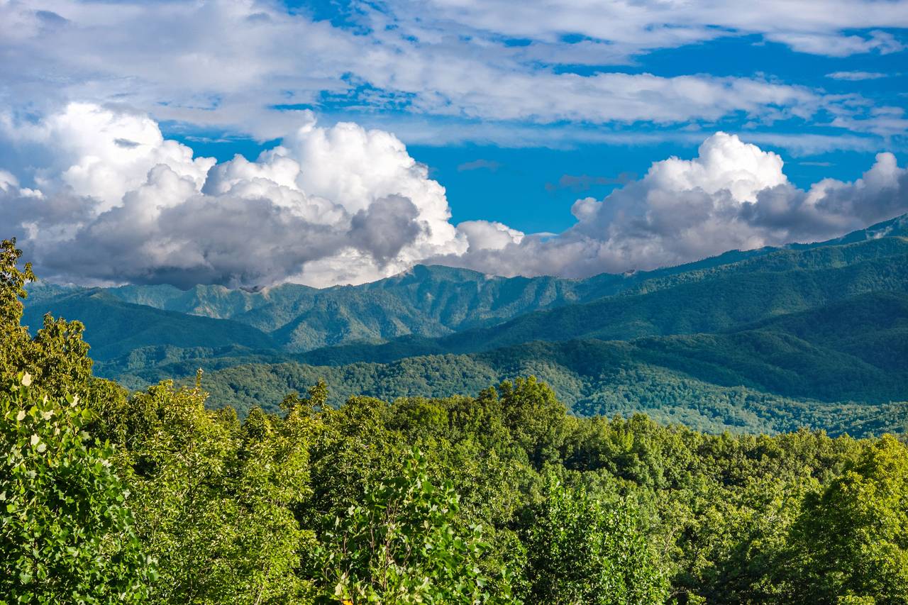 Gorgeous Smoky Mountain Ridge Views Gorgeous Smoky Mountain Ridge Views