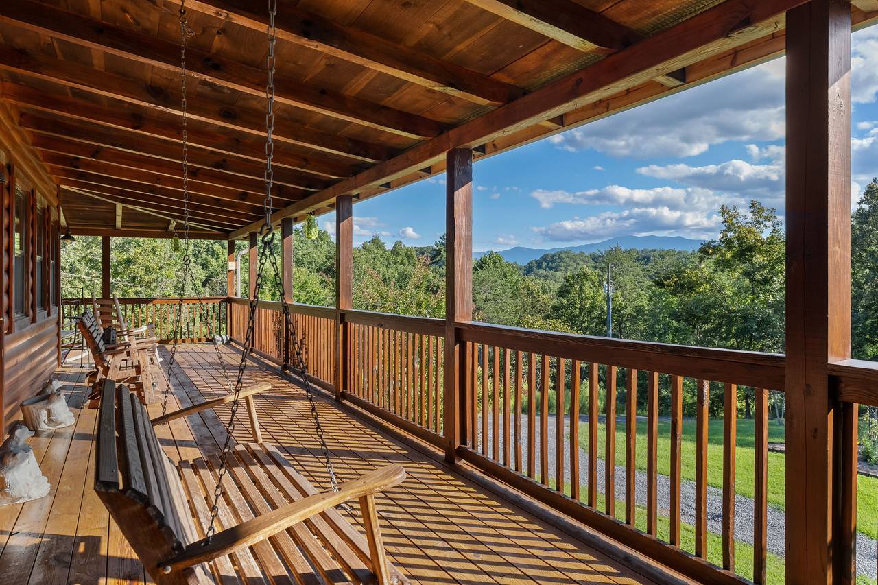 Deck seating for enjoying peaceful mornings Deck seating for enjoying peaceful mornings