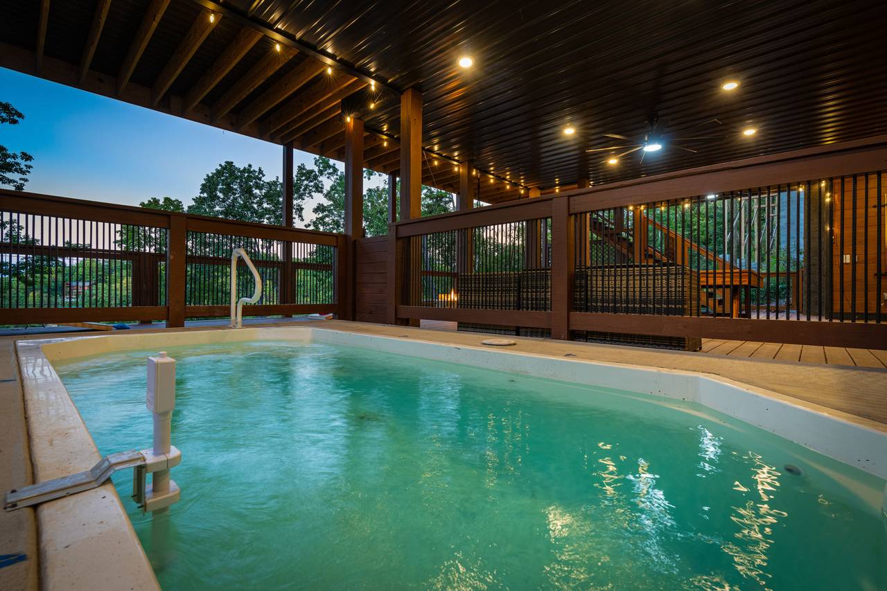 <span class="name">Romantic retreat with heated pool & covered seating area</span> <span class="name">Romantic retreat with heated pool & covered seating area</span>