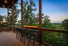 Outdoor ledge seating with stunning Smoky Mountain backdrop Outdoor ledge seating with stunning Smoky Mountain backdrop