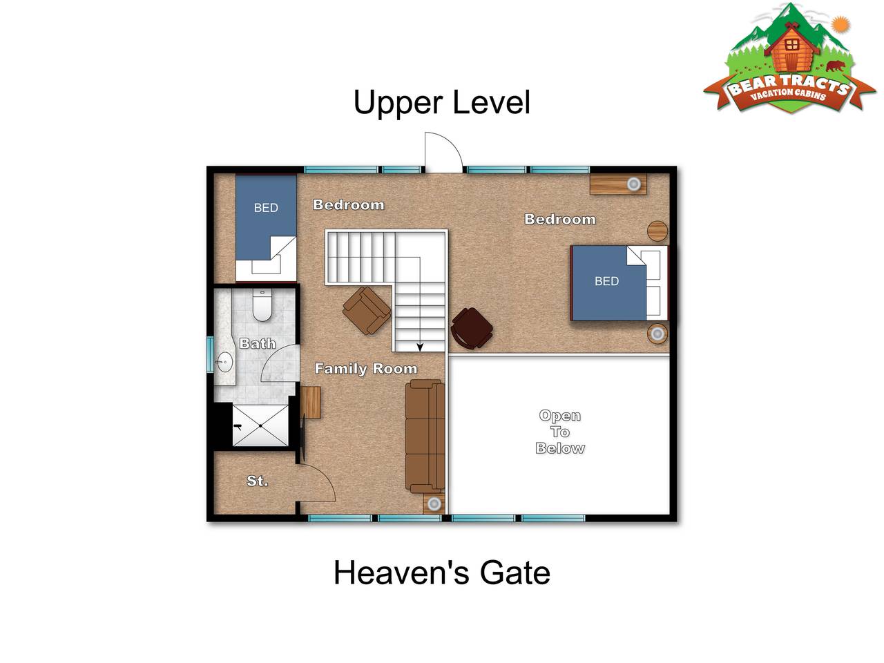 <span class="name">Upper level floor plan</span> <span class="name">Upper level floor plan</span>