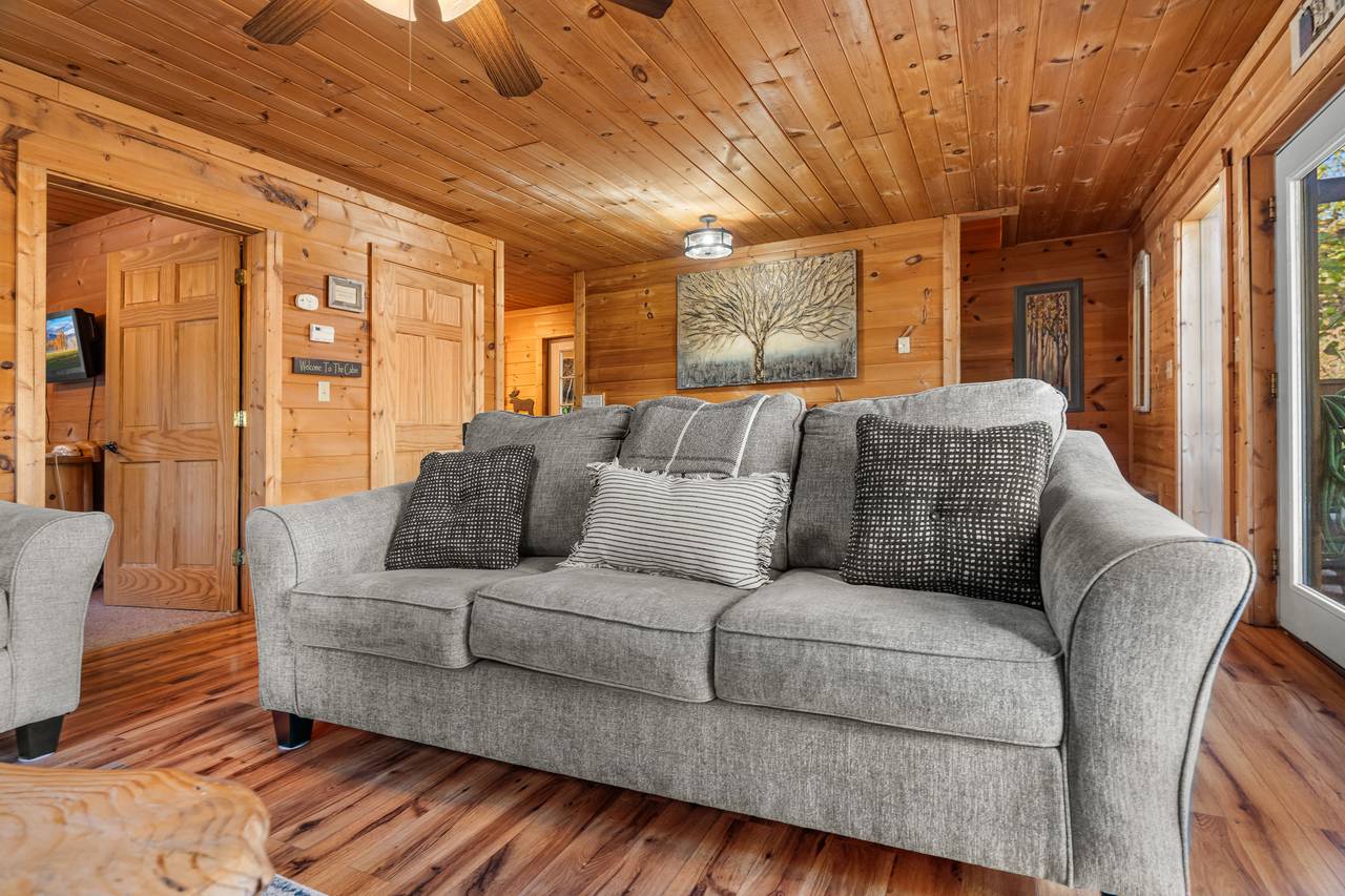 Spacious living area perfect for gathering with loved ones Spacious living area perfect for gathering with loved ones