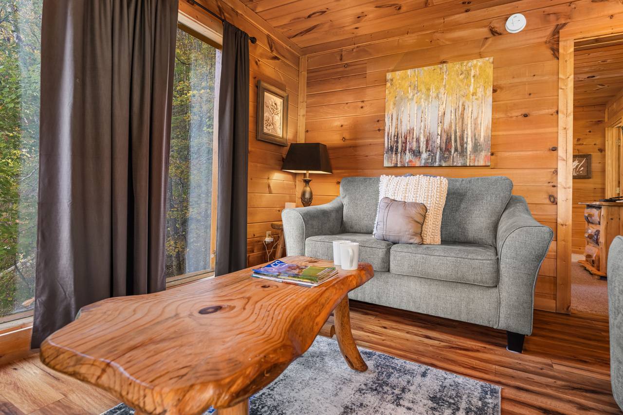 Spacious living area perfect for gathering with loved ones Spacious living area perfect for gathering with loved ones