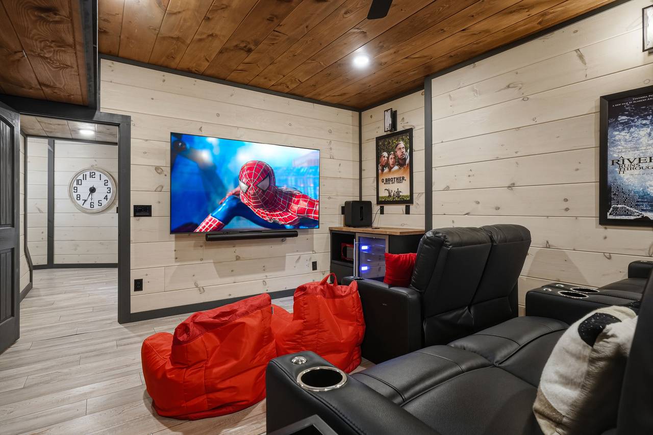 <span class="name">Private theater room for movies & game day</span> <span class="name">Private theater room for movies & game day</span>