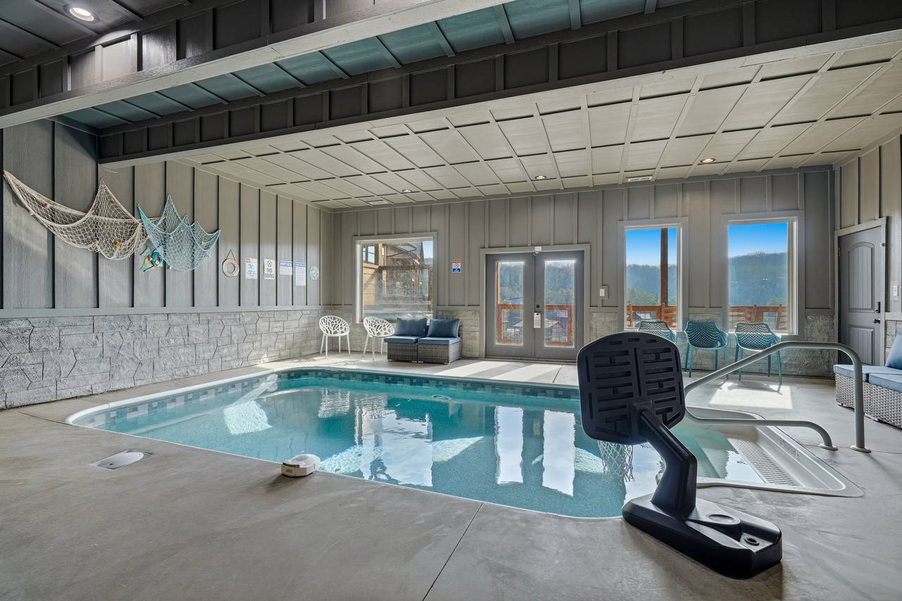 <span class="name">Heated private indoor pool retreat with year-round swimming</span> <span class="name">Heated private indoor pool retreat with year-round swimming</span>