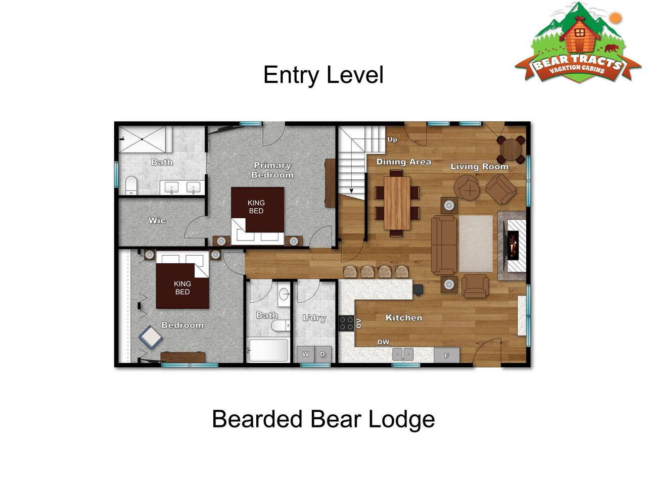 Entry level floor plan Entry level floor plan