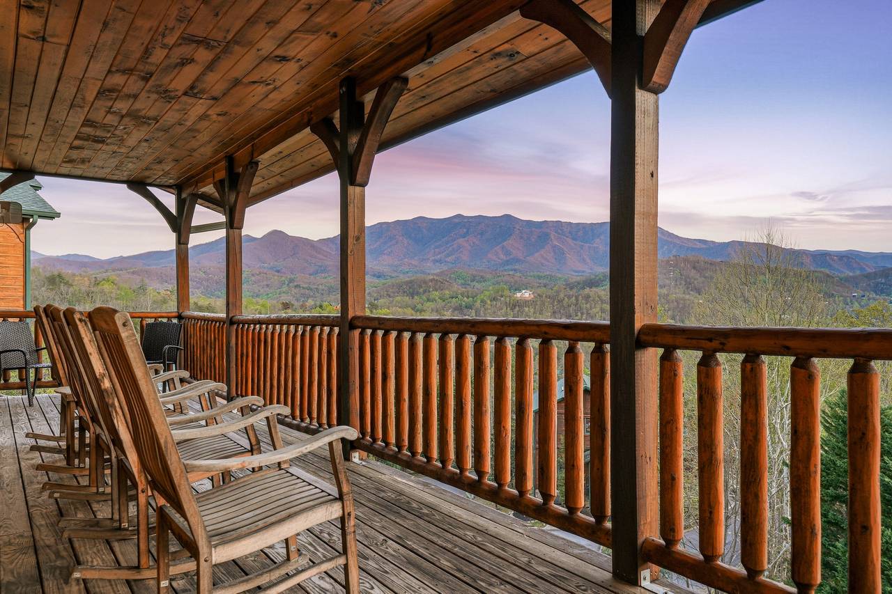 Multi-level decks with updated furniture & views Multi-level decks with updated furniture & views