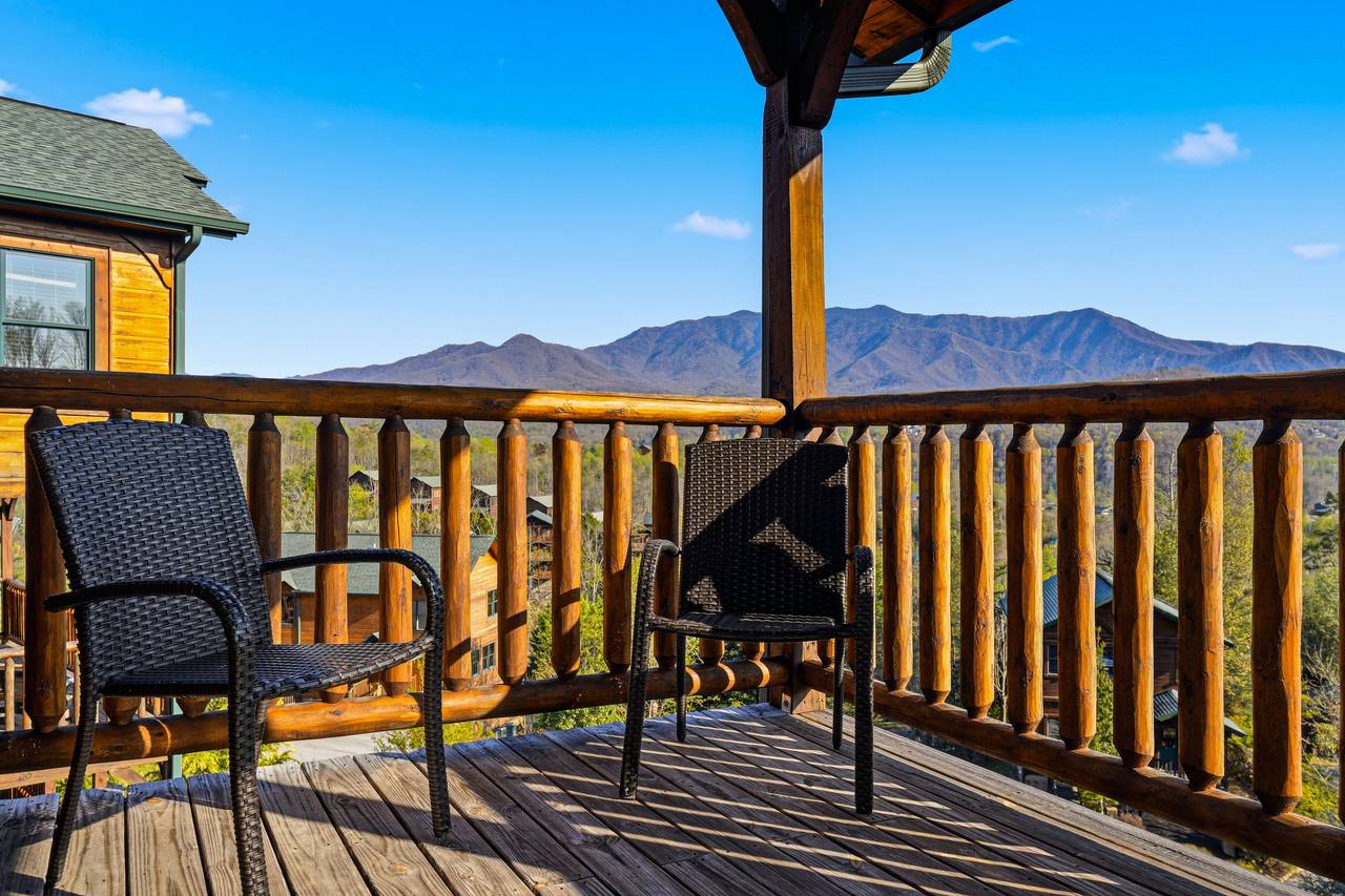 Multi-level decks with updated furniture & views Multi-level decks with updated furniture & views
