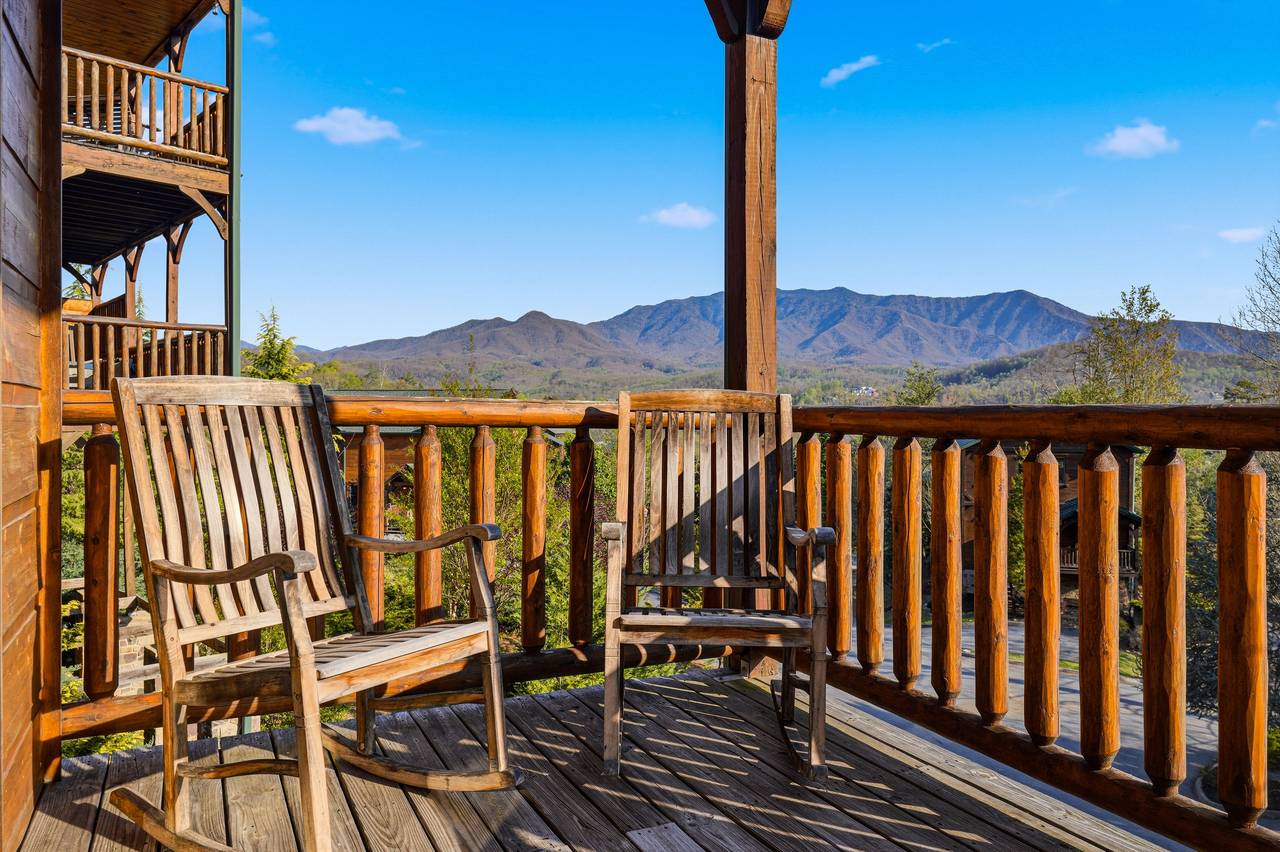 Multi-level decks with updated furniture & views Multi-level decks with updated furniture & views