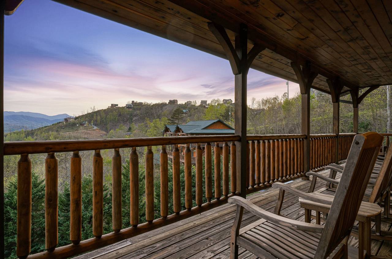 Multi-level decks with updated furniture & views Multi-level decks with updated furniture & views