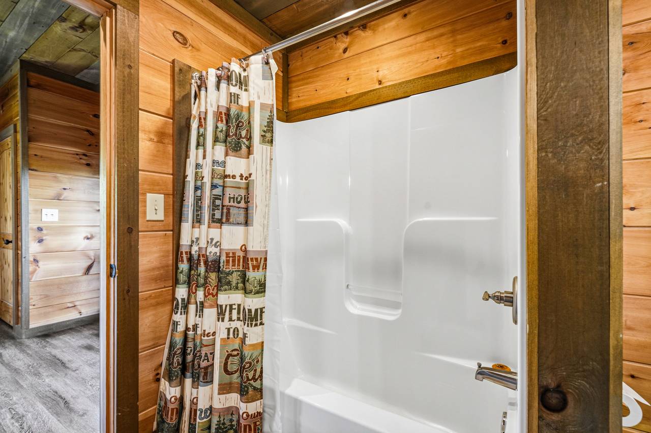 Entry level full bath with tub shower combo Entry level full bath with tub shower combo