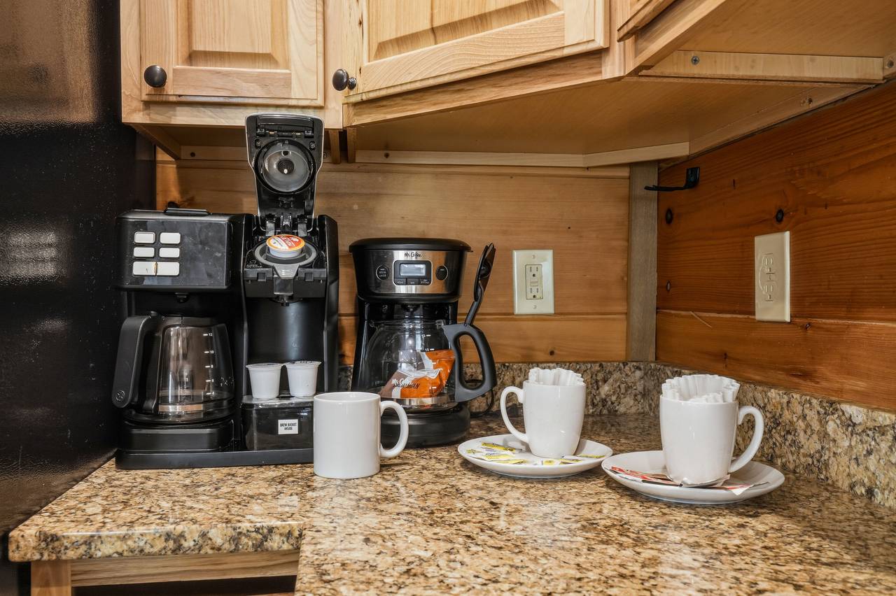 Coffee station to get you ready for a fun-filled day! Coffee station to get you ready for a fun-filled day!