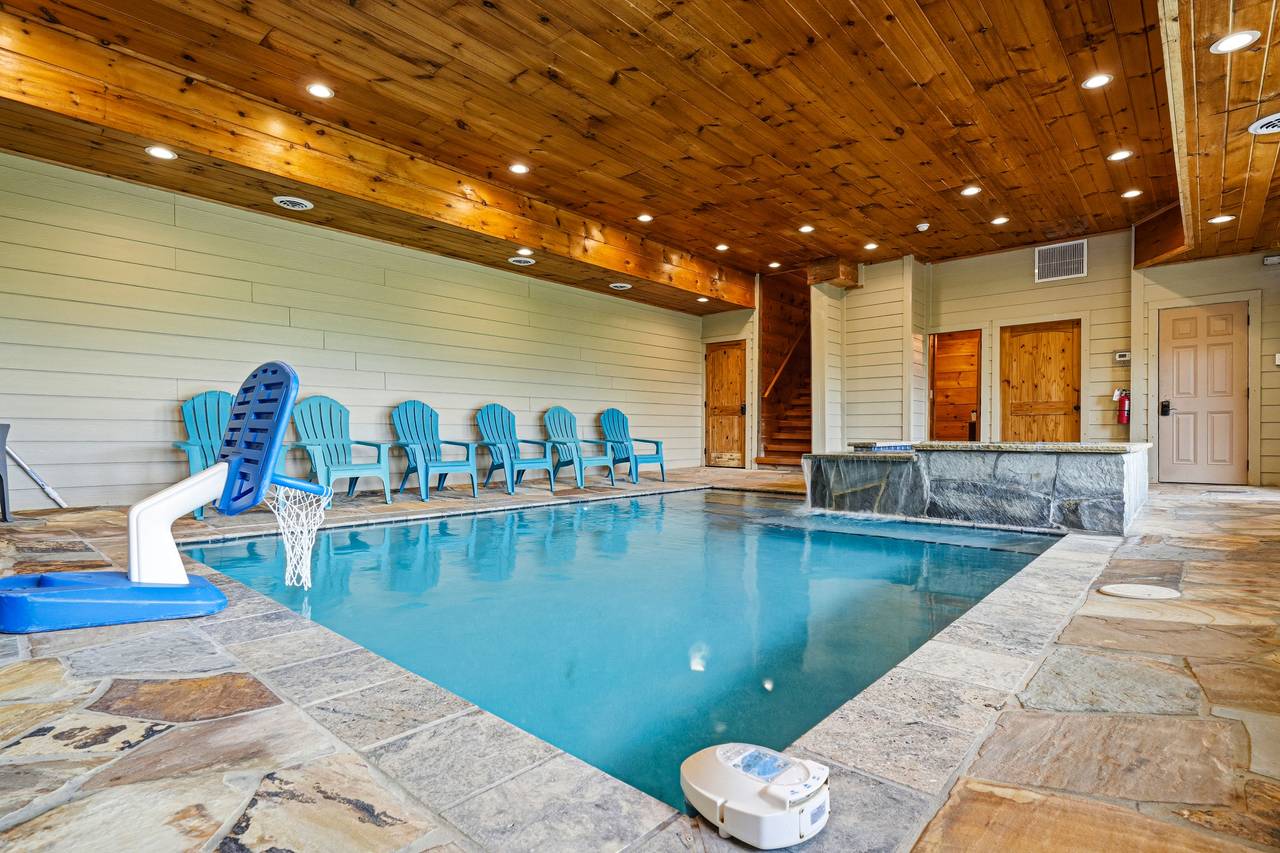 Splash & Relax In Your Private Indoor Pool Splash & Relax In Your Private Indoor Pool