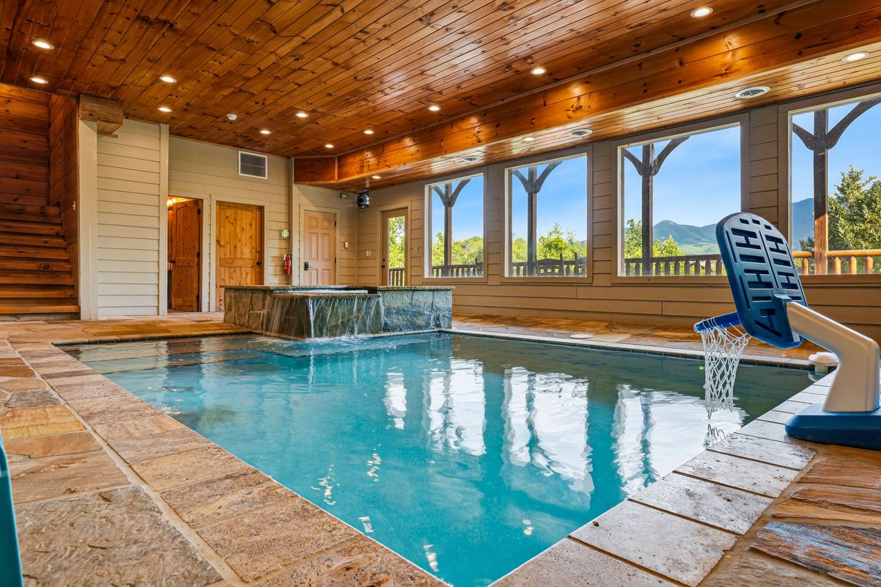 Splash & Relax In Your Private Indoor Pool Splash & Relax In Your Private Indoor Pool